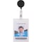Advantus ID Badge Real, w/Belt Clip, 30"L Cord, 25/PK, Black AVT75666 - alternate 4